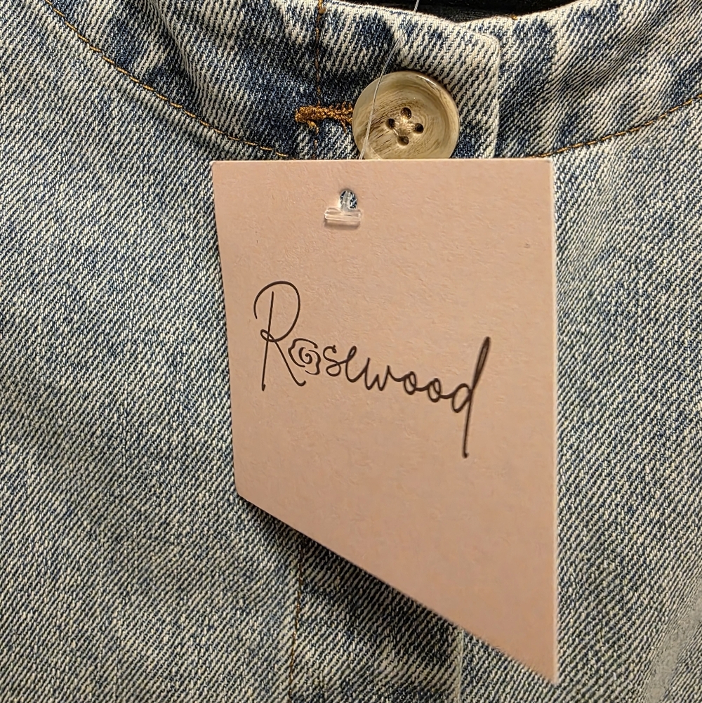 Rosewood Denim Vest - Picture 3 of 7
